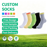 Chaussettes de course d'été pour hommes et femmes, respirantes, anti-ampoules, avec amorti corporel, tricotées, logo personnalisé, chaussettes de sport