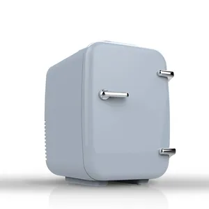 Mini refrigerador 4L portátil com refrigerador retro do curso do projeto DC12V compacto para a casa e o carro