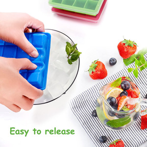 Fácil Liberação Silicone <span class=keywords><strong>Ice</strong></span> <span class=keywords><strong>Cube</strong></span> Bandejas Moldes Reutilizáveis 24 Cavity <span class=keywords><strong>Ice</strong></span> <span class=keywords><strong>Cube</strong></span> Moldes Silicone <span class=keywords><strong>Mini</strong></span> <span class=keywords><strong>Ice</strong></span> <span class=keywords><strong>Cube</strong></span> <span class=keywords><strong>Maker</strong></span> com tampa - Product Image 5