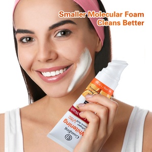 Espuma de colágeno con vitamina <span class=keywords><strong>C</strong></span>, blanqueamiento facial, Limpieza Profunda, para todo tipo de pieles - Product Image 4