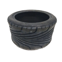 Pneu tubeless 215/40-12 en promotion pour trottinette électrique Harley, skateboard et voiturette de golf - Roue sous vide robuste de 12 pouces