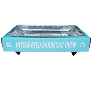 Portable <strong>Disposable</strong> Barbecue Grill, Picnic Team Building, Stainless Steel Kraft Paper Integrated Barbecue Grill - Product Image 5