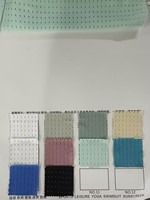 EN STOCK Tissu en maille respirant 81% Nylon 19% Spandex, tissu en maille extensible, respirant et absorbant l'humidité pour vêtements de sport, vêtements de yoga