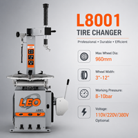 Équipement tout-en-un pour l'alignement 3D des roues de voiture, l'équilibrage des pneus et le levage, capacité 70 kg, vitesse 200 tr/min, LEO L9031, 0,25 kW, double alimentation automatique