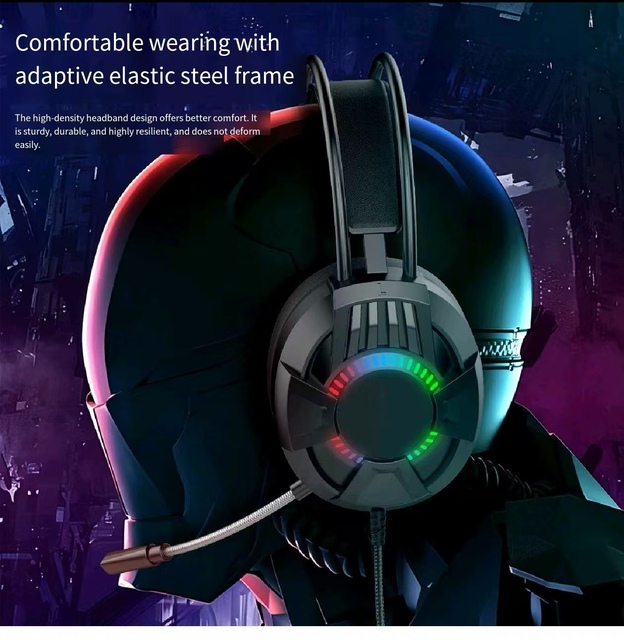 Cross-border New-style Over-ear Noise-canceling Headphones for Esports Gaming Sports & Travel-wholesale Available