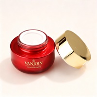Flacon pompe à lotion en verre à base épaisse 100 ml, pot cosmétique rouge premium pour fille 30 g 30 ml, emballage vide pour parfum, vente en gros en vrac