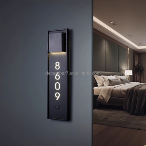 Plaque de porte d'hôtel de haute qualité DSYMBOL 2025, plaque de porte avec inscription DND pour hôtel, panneau de porte d'hôtel, panneau DND - Product Image 4