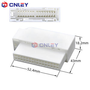 ชุดสายไฟรถยนต์แบบ 30 พิน ตัวเมีย สำหรับเครื่องขยายเสียง <span class=keywords><strong>JBL</strong></span> รุ่น 7387-7021 หัวเสียบตัวเมียสำหรับเครื่องเสียงในรถยนต์ ขั้วต่อรถยนต์ สำหรับรถยนต์ Prado - Product Image 3