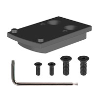 SPINA OPTICS Adaptateur de plaque de visée à point rouge anodisé dur haute pression personnalisé Accessoires de portée optique de montage de visée tactique