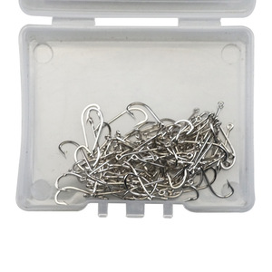 Hameçon de <span class=keywords><strong>p</strong></span>êche en acier à haute teneur en carbone, à pointe barbelée, super résistant, de grande taille, design plat, hameçon simple pour la <span class=keywords><strong>p</strong></span>êche en mer - Product Image 5