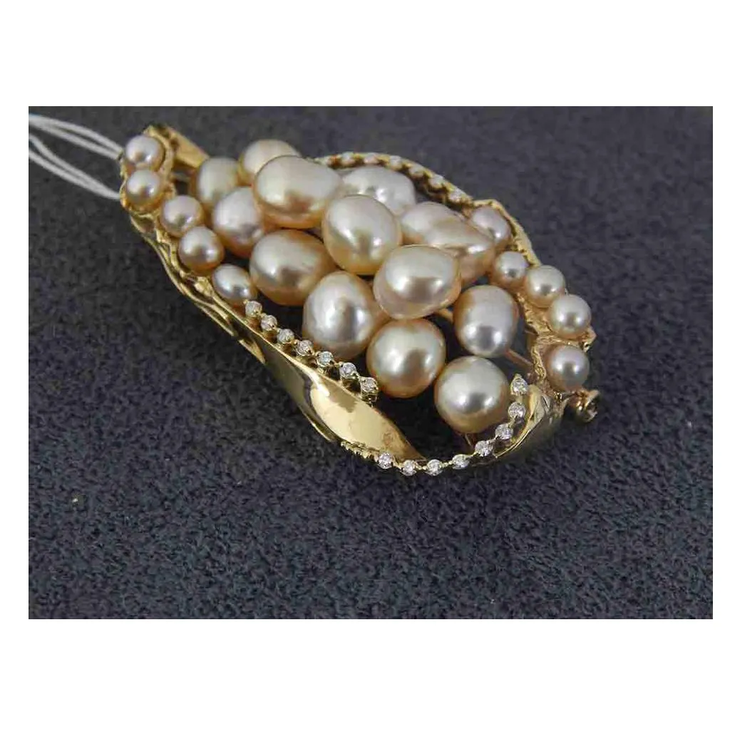 Japan pearl unisex accessories women fashion jewelry brooches luxury for man