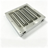 Plaque de refroidissement en aluminium, plaque froide liquide, dissipateur thermique, bloc d'eau