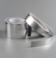 Ruban adhésif en aluminium ignifuge large avec adhésif silicone, ruban de protection thermique fabriqué en Chine