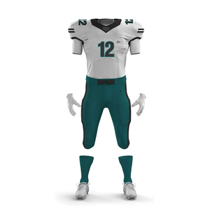 Uniforme de Fútbol Americano Personalizado de la Mejor Calidad, Impreso, Unisex, de Verano, para Adultos, Último Diseño, Transpirable, de Manga Corta - Product Image 1