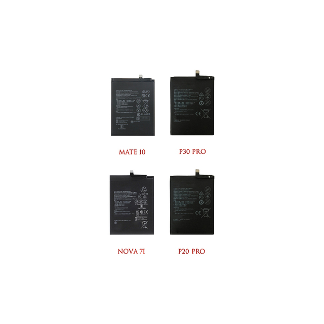 For Huawei P20 P30 Pro Nova 7i Mate 10 Lithium Battery Replacement Mobile Phone Black RECHARGCABLE Stock