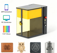 Nouvelle machine de marquage laser à double source lumineuse 30W rouge et 20W bleu, formatte divers matériaux.