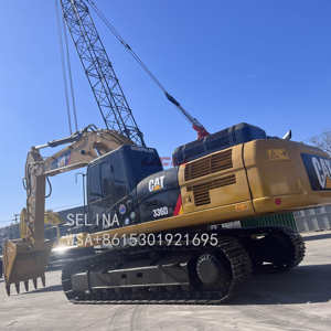 Usado para excavadora CAT 340D2L, excavadora hidráulica grande de 40 toneladas sobre orugas para trabajos de construcción, Motor de núcleo Caterpillar 340D de segunda mano - Product Image 1