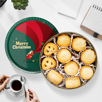Biscuits au beurre de style danois de qualité supérieure OEM, recette originale, 340 g, biscuits croustillants