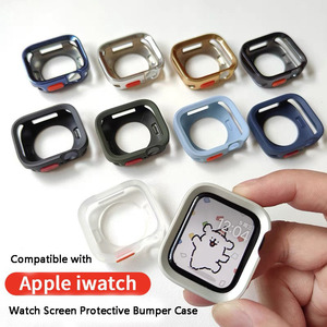 เคสกันกระแทกเคลือบโลหะหลายสีสำหรับ <span class=keywords><strong>Apple</strong></span> <span class=keywords><strong>Watch</strong></span> Series 10 9 8 7 SE iWatch กรอบกันกระแทก - Product Image 5