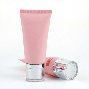 Tubes cosmétiques vides en plastique rose de 50 ml pour la protection solaire, crème pour les mains, lotion solaire, écran solaire - Vente en gros - Product Image 4