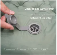 Matelas de camping gonflable ultra-léger, moderne et portable, imperméable, auto-gonflant avec pompe intégrée