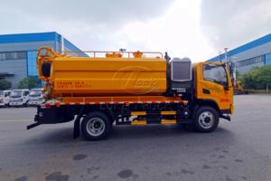 Heavy Duty Shacman G1 Sewer Vactor Truck 11000L Tank, Dual Function <b>Sludge</b> Suction & Pipeline High Pressure Washing Truck - Product Image 3
