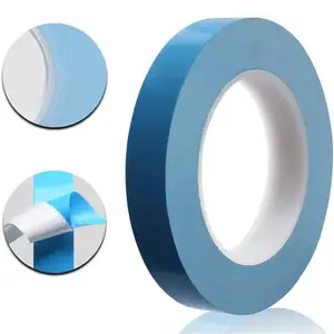 Blue High Temperature Resistant Double Sided Adhesive Led Tape Waterproof Thermal Conductive Fiberglass Tape For LED Light