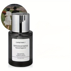 Reciclable vacío coche aromaterapia Perfume decoración Interior suministros botellas de fragancia de gama alta coche soportes de aceite esencial - Product Image 5