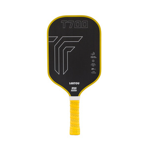 Raquette <span class=keywords><strong>de</strong></span> pickleball approuvée par l'USAPA, surface en <span class=keywords><strong>fibre</strong></span> <span class=keywords><strong>de</strong></span> carbone T700 Max Spin, toucher doux, noyau en nid d'abeille PP - Product Image 5