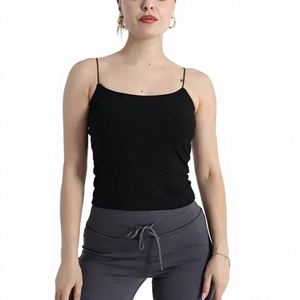 Women Plus Size O-Neck Knitted <b>Tank</b> <b>Top</b> Solid <b>Black</b> Casual Eco-Friendly Breathable Quick Dry Anti-Pilling Summer High Quality - Product Image 1