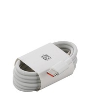 Câble de données pour téléphone portable à charge ultra-rapide Type-C 6A 66W avec gaine en élastomère thermoplastique et PVC