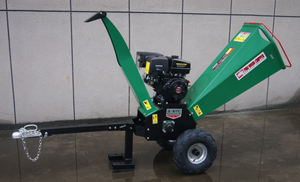 Tüv/CE Trituradora de astistide madera con motor de gasolina de 7HP para uso en jardines agricolas, maquina de astillado - Product Image 6