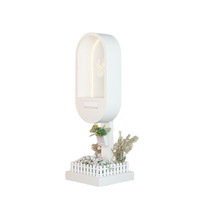 Cabine téléphonique rétro en fer forgé pour mariage, interphone audio, livre d'or, décoration d'ambiance LED sans fil, utilisation intérieure/extérieure, Europe