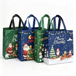Sacs de courses réutilisables en non-tissé avec poignées en corde, option logo imprimé, sacs promotionnels pour l'extérieur - Product Image 2