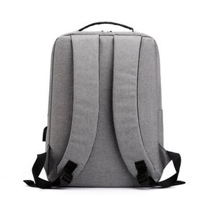 Custom Logo Unisex Oxford Polyester Laptop <b>Backpack</b> Zipper Anti-Theft USB Port 20-39L Capacity Business School Travel Letter - Product Image 5