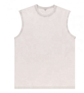 Chemise à manches longues pour homme à col rond, tissu en coton pur, confortable, de haute qualité, tissu lavé, décontractée - Product Image 5