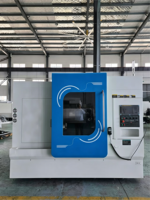 TCK65Y FANUC Control CNC Turn-Mill Center Sumbu-Y A2-6 Spindle BMT55 Live Tooling Turret Maks. Diameter putaran 315mm Panjang 550mm