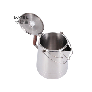 Cafetera duradera de acero inoxidable para acampar, cafetera para exteriores, percolador de café de acero inoxidable para 14 tazas - Product Image 5
