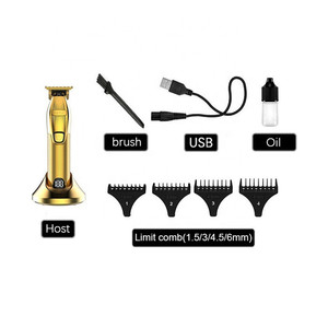 Nouvelle Usine En Gros <span class=keywords><strong>KM</strong></span>-i32S Professionnel Coupe de Cheveux Ciseaux En Acier Tondeuse Tondeuses Avec LCD - Product Image 4