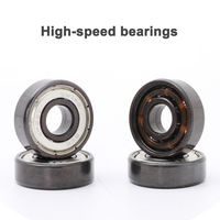 Roues de Patins à Roulettes en Ligne 83A Professionnelles pour Slalom, Roulements Haute Vitesse en PU, Haute Élasticité et Résistance à l'Usure, Accessoires