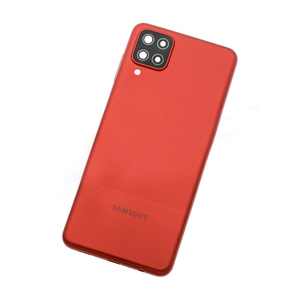 Cover Posteriore Rossa per Samsung Galaxy A12 SM-A125F, Scocca Sostitutiva in Materiale ABS - Product Image 1