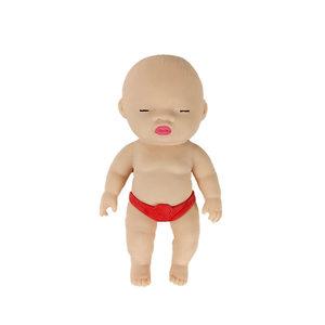 ตุ๊กตาบีบเล่นคลายเครียด ตุ๊กตาดำ ตุ๊กตาขาว ตุ๊กตาคนยางบีบเล่น ของเล่นบีบคลายเครียด ของขวัญตลก ของเล่นบีบเด้งกลับ - Product Image 6
