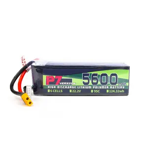 Batteria Drone UAV batterie 6S 5600mah 12000mah 95C 22.2V batteria per camion Rc giocattoli agricoli macchina di spruzzatura