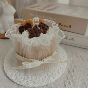 Hot Sale Soy Candles Scented Luxury Private Label Smokeless Scented Candle Chocolate <b>Biscuit</b> Candle <b>Gift</b> Fragrance Ornaments - Product Image 3