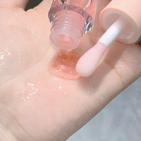 Huile à lèvres hydratante et imperméable à paillettes, changeant de couleur selon le pH, effet repulpant, mini gloss vegan pour les lèvres, marque privée