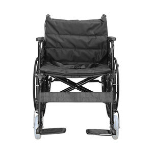 折りたたみ式車椅子軽量ポータブルスチール車椅子手動車椅子障害者用 - Product Image 3