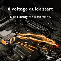 Démarreur de voiture de luxe 12V de Chine, batterie au lithium 16,8V 60C, compresseur d'air portable, démarreur de secours