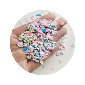 Bâton de patte de <span class=keywords><strong>chien</strong></span> créatif autocollants de perles souples cadeau bricolage coque de téléphone pièces d'argile polymère pour accessoires de vêtements personnalisés - Product Image 5