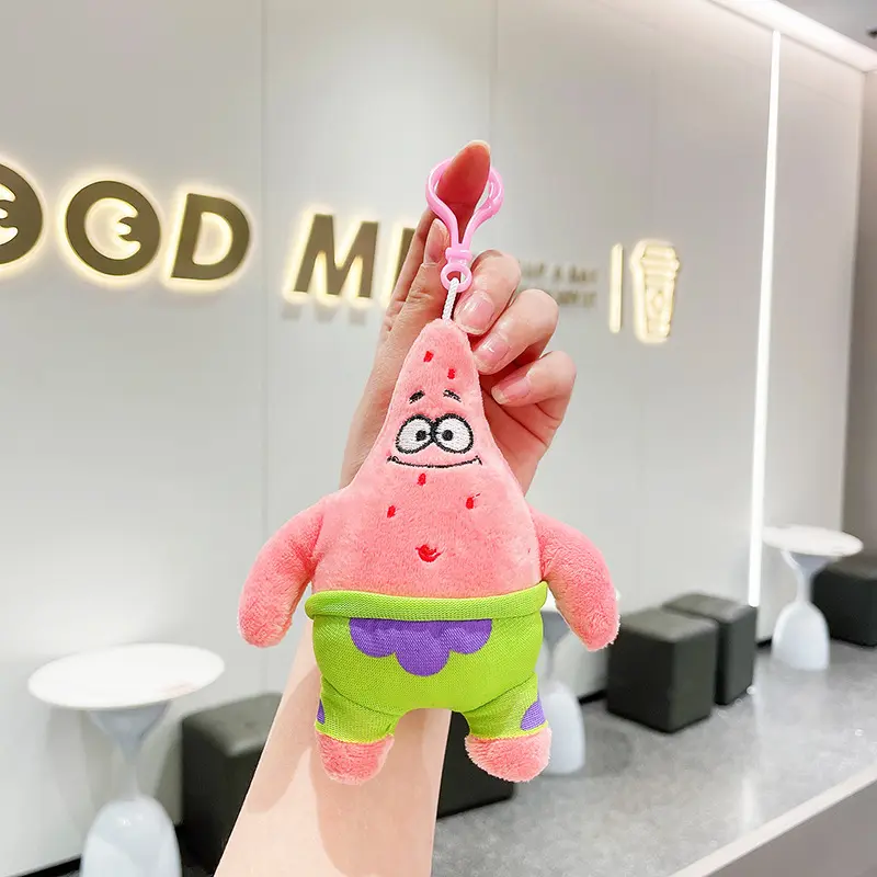 Ondersteuning Ontwerp Roze Pluche Pop Anime Patrick Ster Gevulde Kussen Pop Kamer Decoratie Meisje Verjaardagscadeau Speelgoed Voor Kinderen