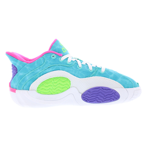 Scarpe Jordan Tatum 2 GS per Ragazzi, Stile Basket, Colore Hyper Jade Green e Strike White - Product Image 2